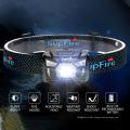 SupFire portable amazon hot selling waterproof rechargeable head lamp five modes CREE led head lamp sensor led headlamp